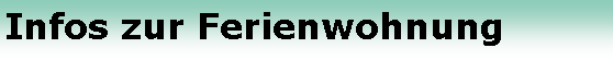 Textfeld: Infos zur Ferienwohnung